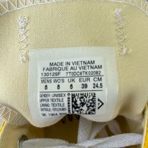 Yellow Converse